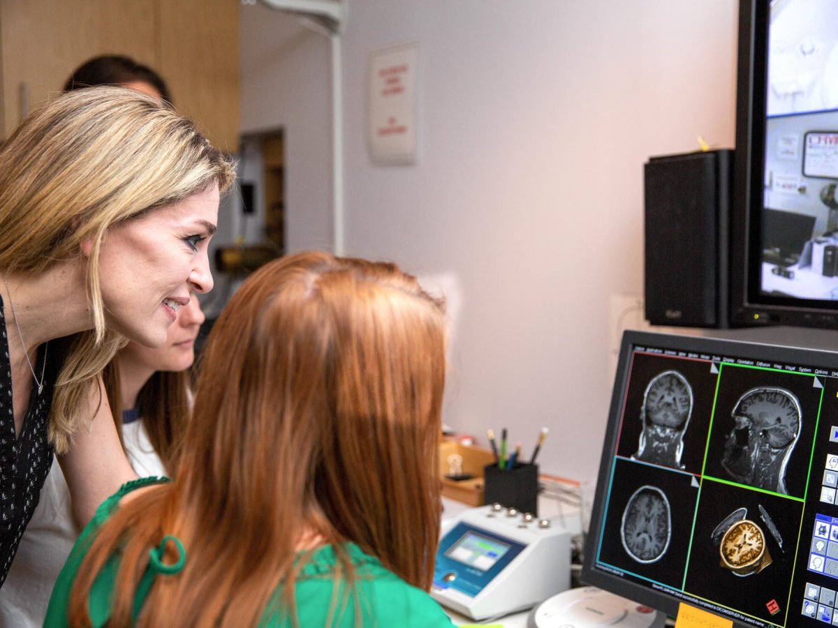 Abigail Marsh looks at brain scan